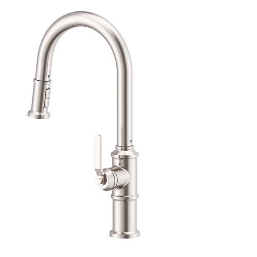 Gerber Kinzie Pull Down Single Handle Kitchen Faucet Wayfair